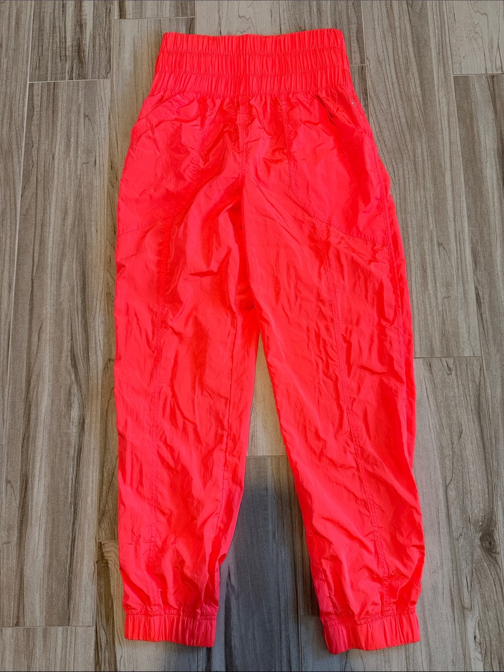 Free People Movement Jogger Pants Neon Orange XS The Way Home